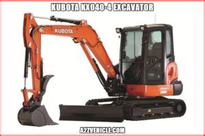 kubota kx040 lifting capacity